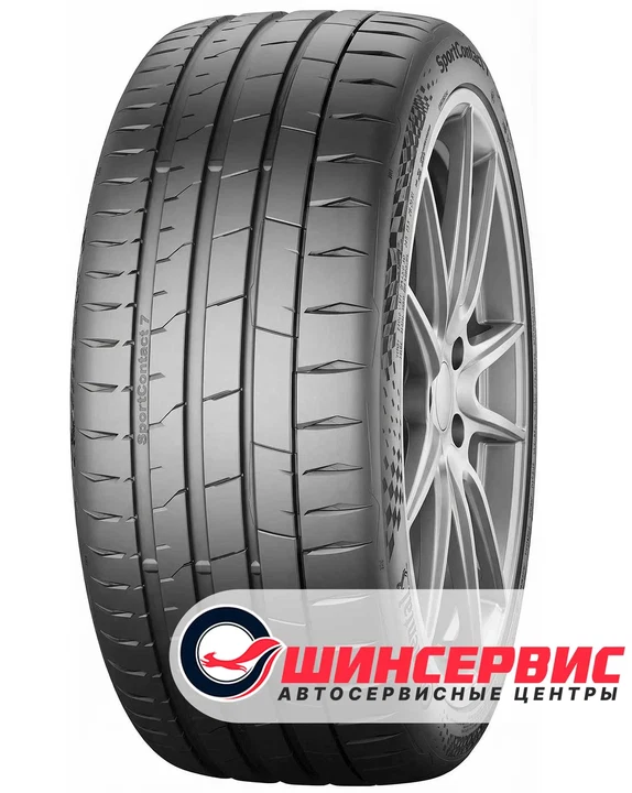 Continental ContiSportContact 7 XL 295/30 R22, внешний вид протектора